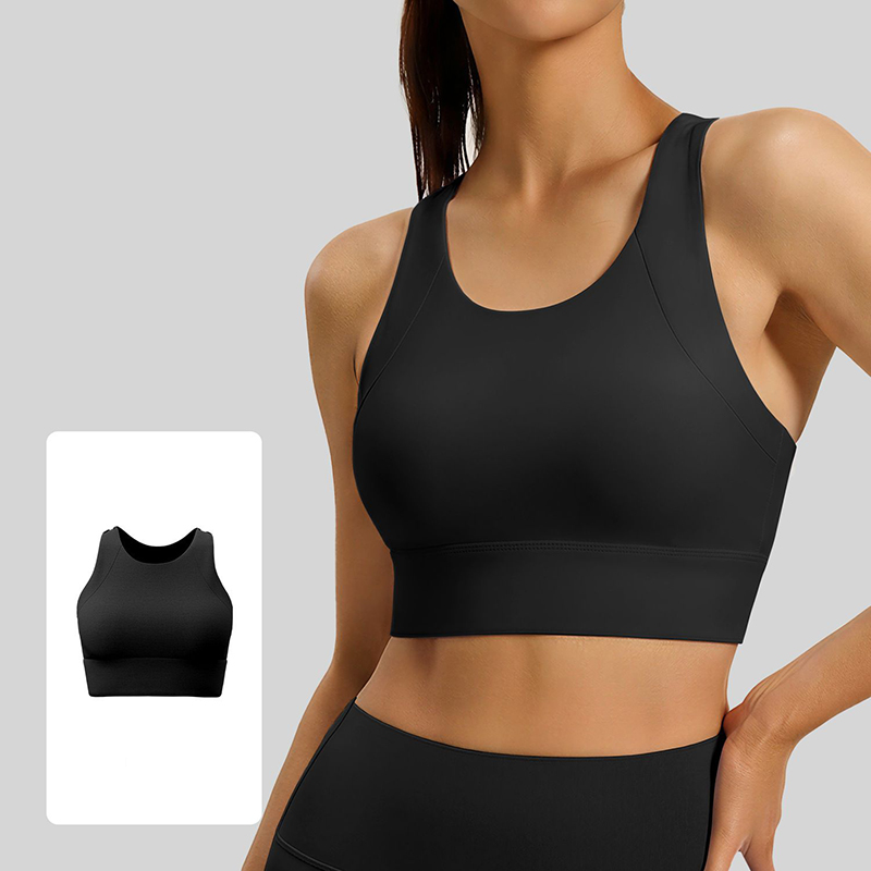 Sports Bra Racerback - Sujetadores deportivos de yoga con espalda