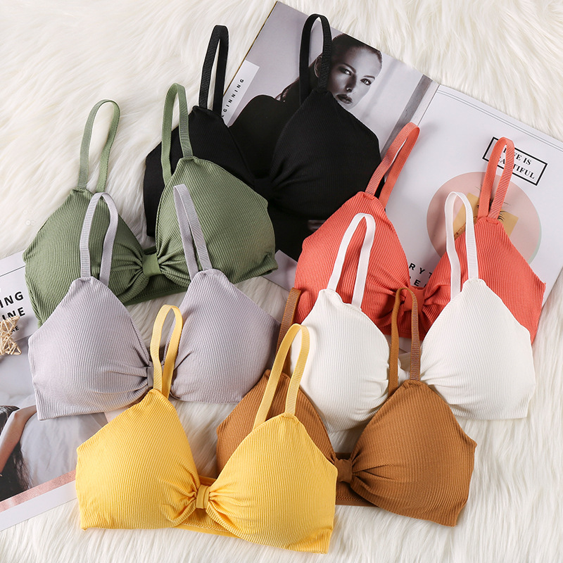 T Shirt Bra Seamless - Sujetador deportivo sexy para mujer, bralette