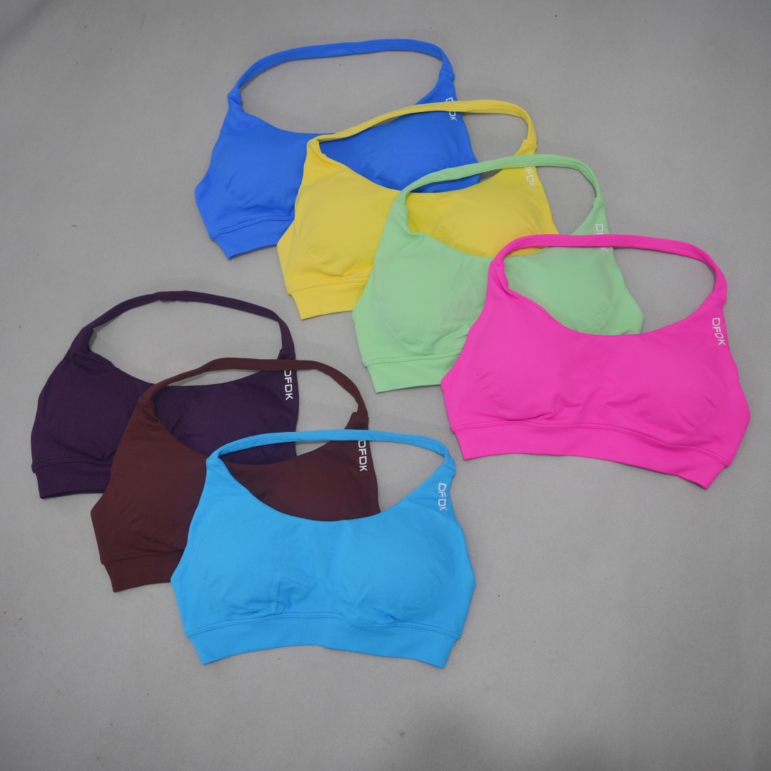 Plunge Bra Push Up - Sujetador Deportivo Sin Costuras para Mujer