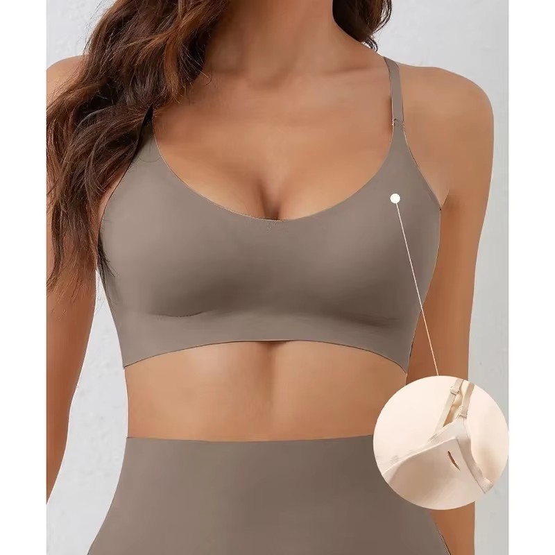 Mastectomy Bra Pocket - Ropa interior sin costuras con soporte