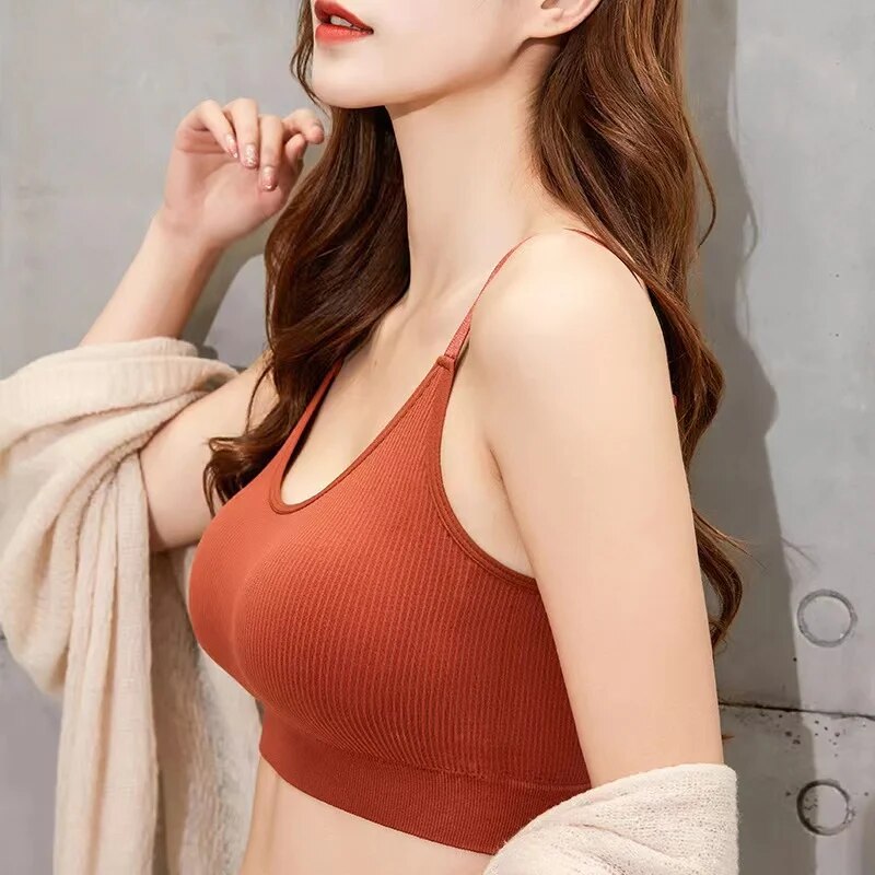 Sujetador sin costuras de copa - Sleep Bra Bralette reseña y precio