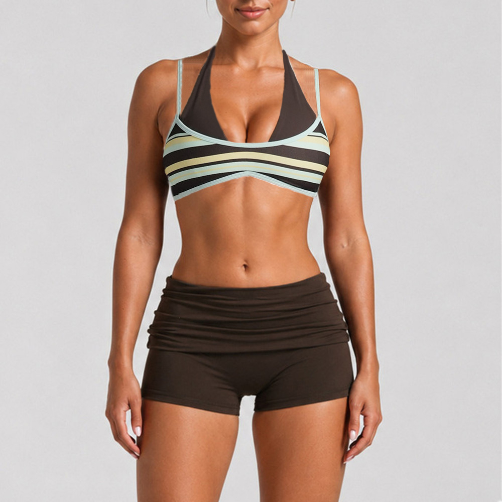 Sujetador deportivo tipo halte - Sports Bra Racerback reseña y precio