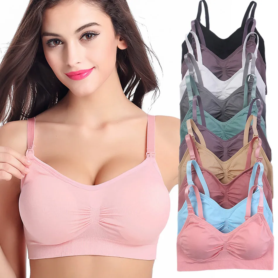 Sujetadores de maternidad tran - Sleep Bra Bralette reseña y precio